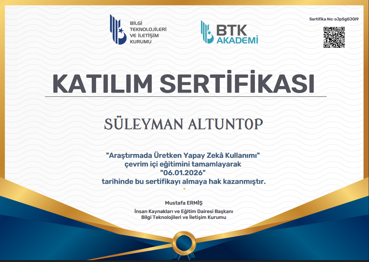 Araştırmada Üretken Yapay Zekâ Kullanımı