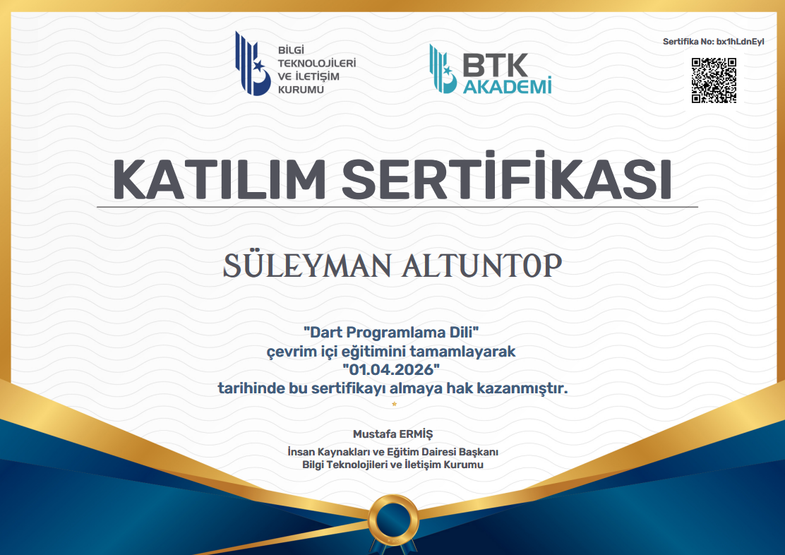 Dart Programlama Dili